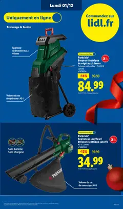 Prévisualisation de Black Friday du magasin LIDL formulaire valide 27/11/2025 | Page: 87