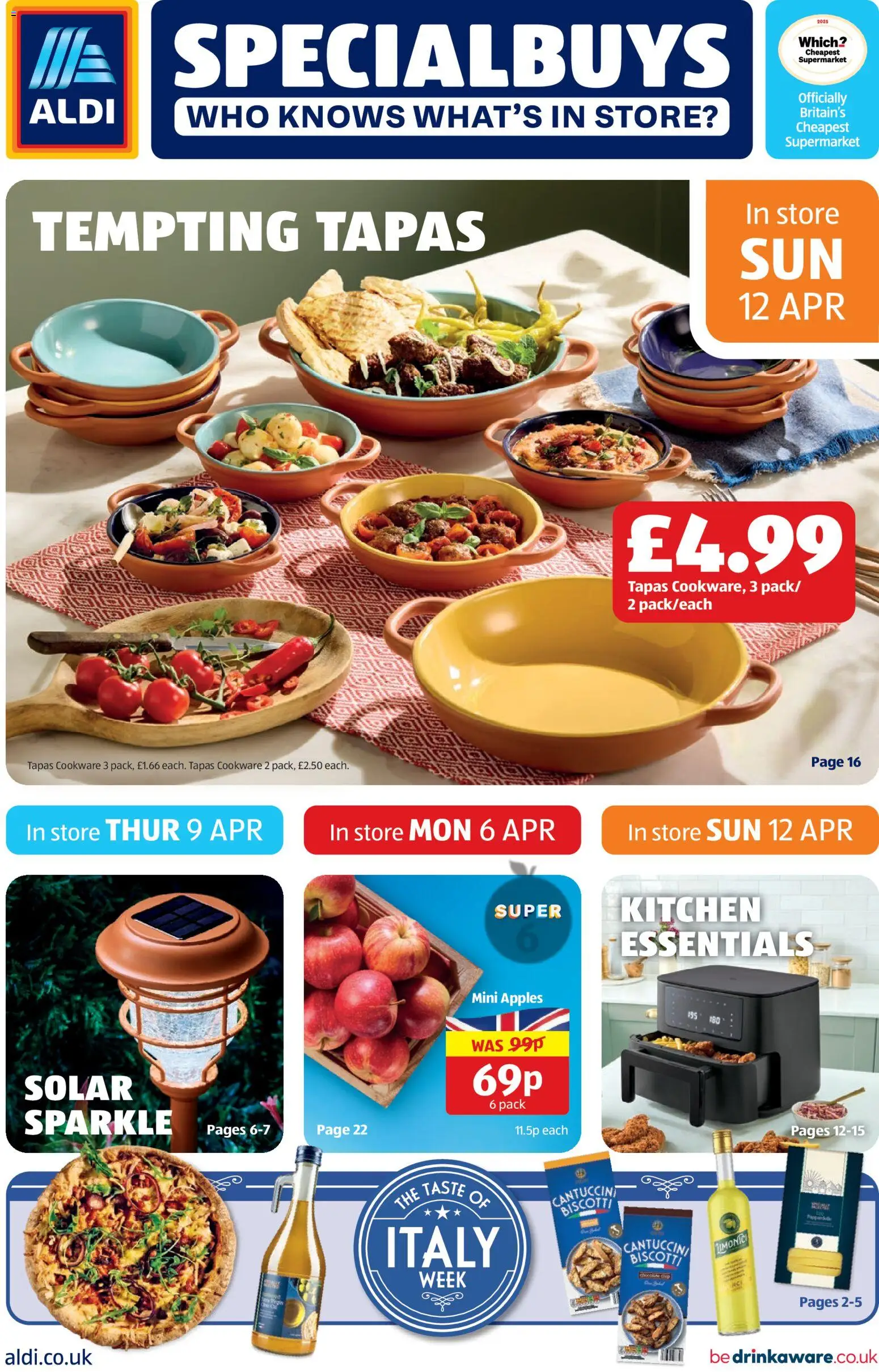 Preview of Aldi Aldi - Weekly offers UK Specialbuys valid from 09/04/2026