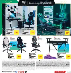 Prévisualisation de Catalogue du magasin Conforama formulaire valide 28/10/2025 | Page: 19