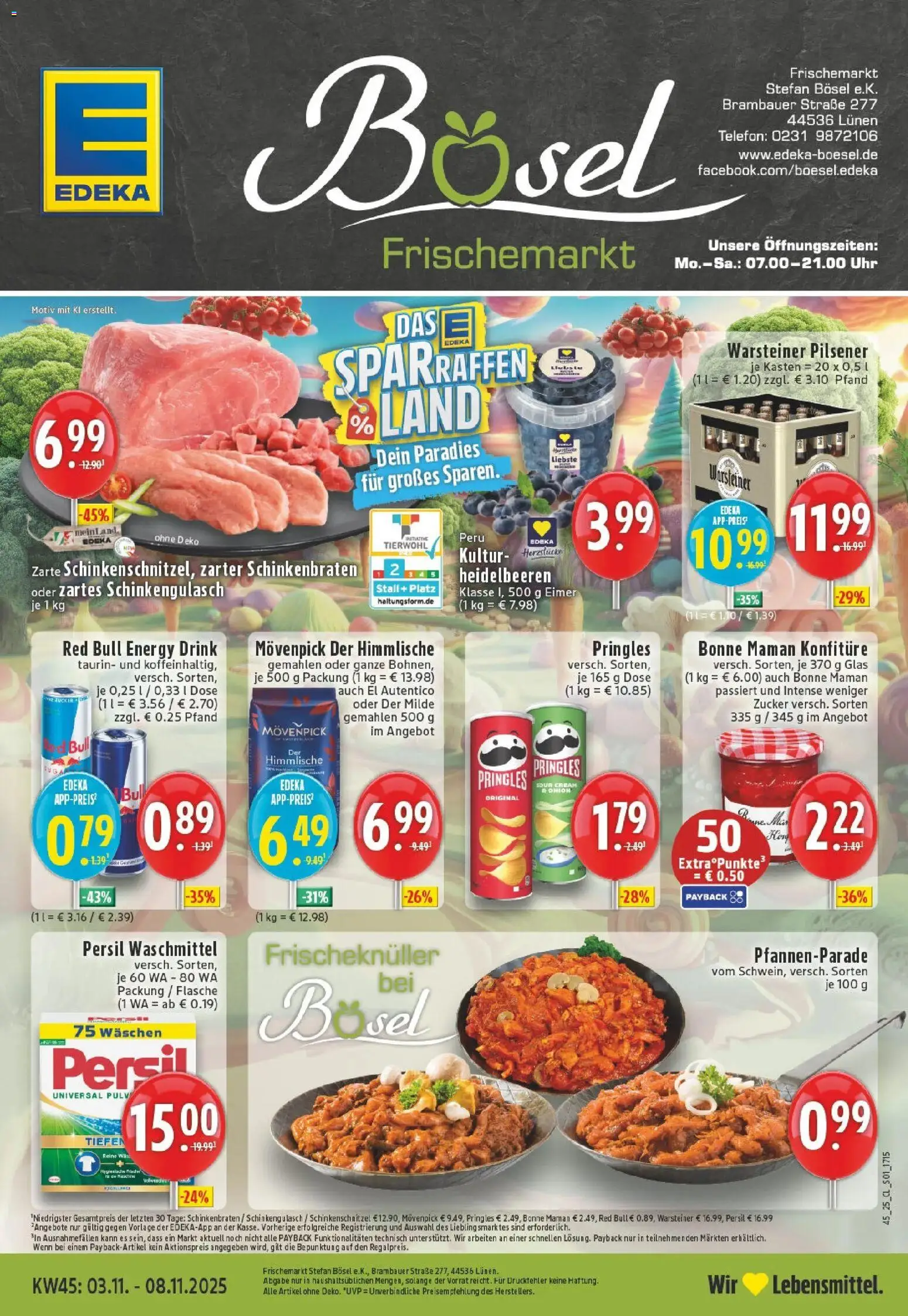 Vorschau von dem Prospekt des Geschäftes Edeka, gültig ab dem 02.11.2025