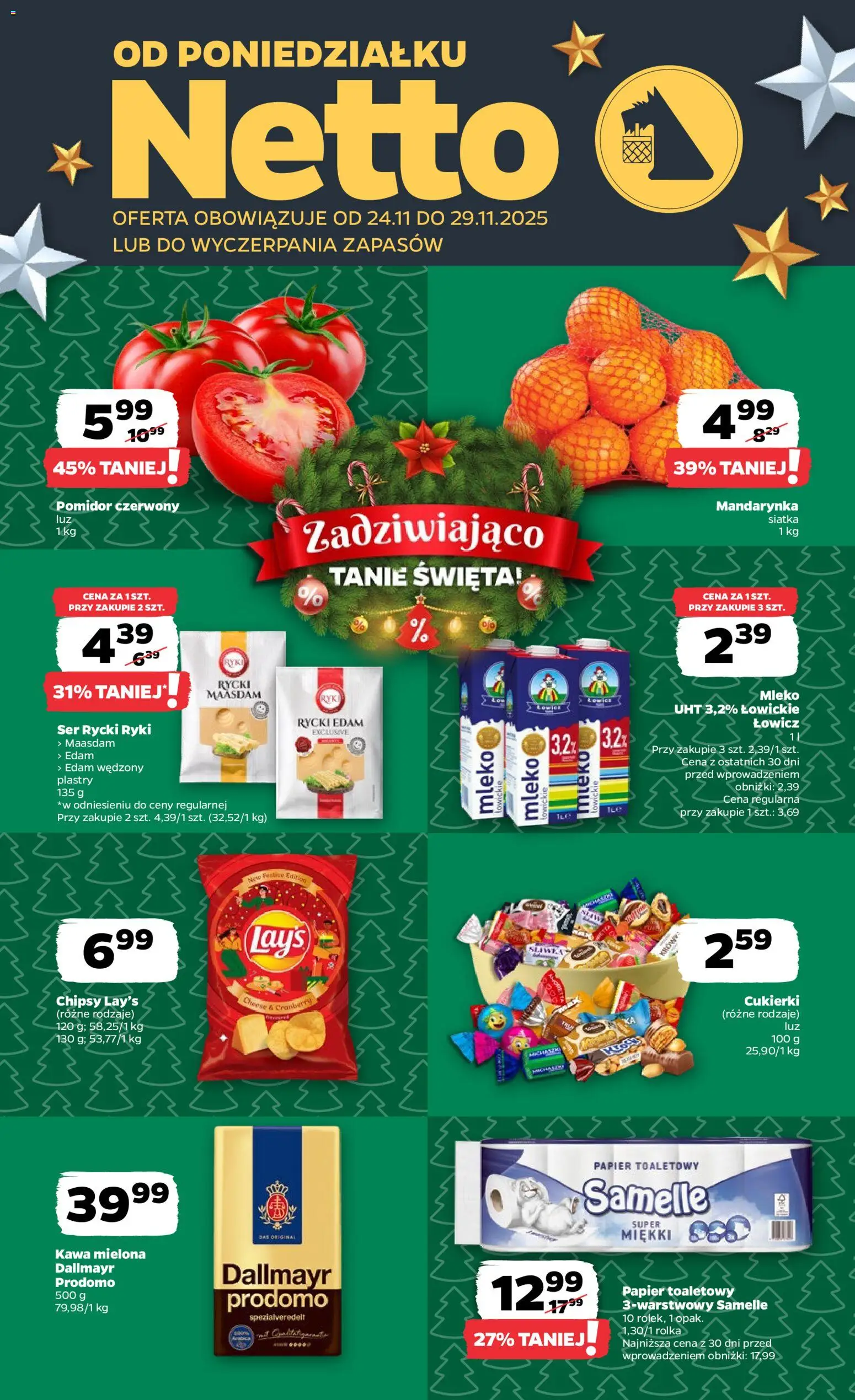 Pogląd gazetki "Gazetka" ze sklepu Netto ważnej od 24.11.2025