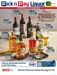 Preview of Pick n Pay flyer valid from 11/08/2025