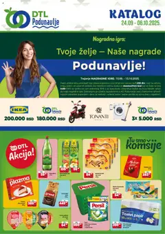 Pregled Podunavlje kataloga - važi od 24.09.2025