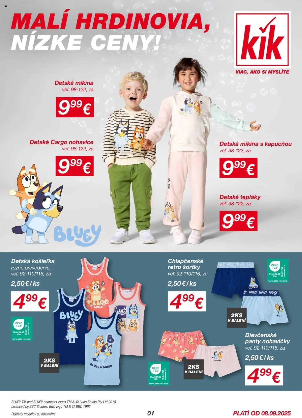 Aktuálny KIK KiK leták platný do 14.09.2025 od 07.09.2025 > Nový online výpredaj