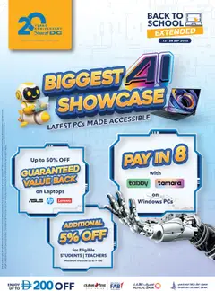 Preview of the catalogue Offers of store Sharaf DG valid from 12 Sep, 2025