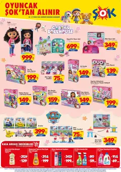 Şok Market Şok Market - Hafta sonu fırsatları 04.04.2026 - Broşürünün önizlemesi