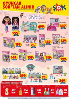 Şok Market Şok Market - Hafta sonu fırsatları 04.04.2026 - Broşürünün önizlemesi