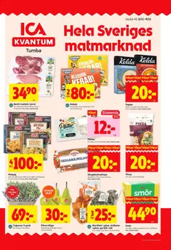 Förhandsgranska reklamblad Tumba från butik ICA Kvantum gäller från 03/11/2025