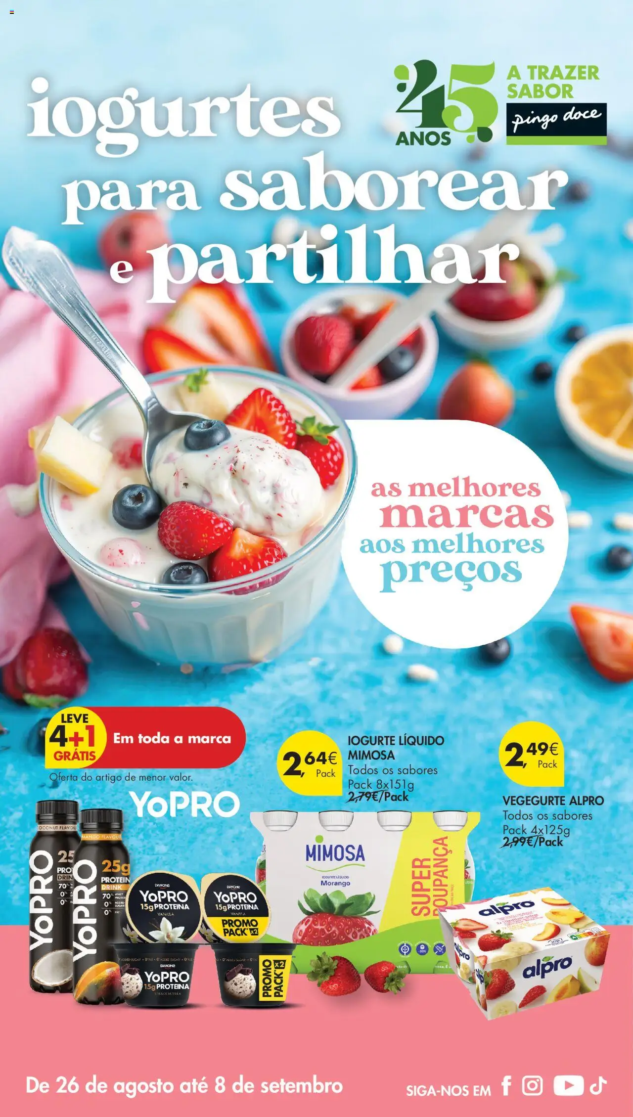 Pingo Doce Folheto de 26/08/2025 - catálogo esta semana - página 1