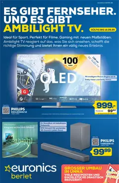 Vorschau von dem Prospekt des Geschäftes Euronics, gültig ab dem 03.09.2025