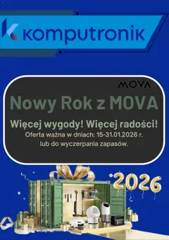 Pogląd gazetki "Promocje" ze sklepu Komputronik ważnej od 15.01.2026