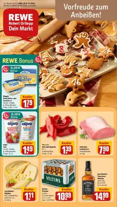 Vorschau von dem Prospekt des Geschäftes Rewe, gültig ab dem 17.11.2025