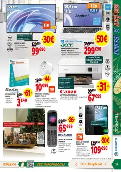 Predogled kataloga iz trgovine E.leclerc veljaven od 03.12.2025 | Stran: 33