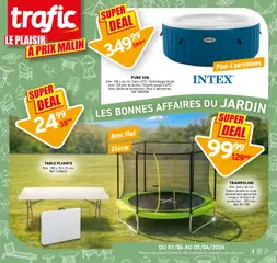 Prévisualisation de Trafic Publicité du magasin Trafic formulaire valide 01/04/2026