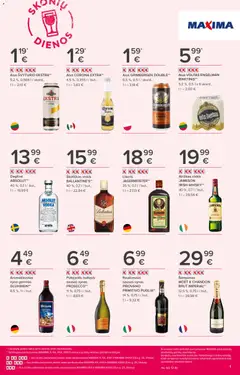 MAXIMA parduotuvės leidinio Leidinys - Skonių dienos galiojančio nuo 2025.11.27 peržiūra