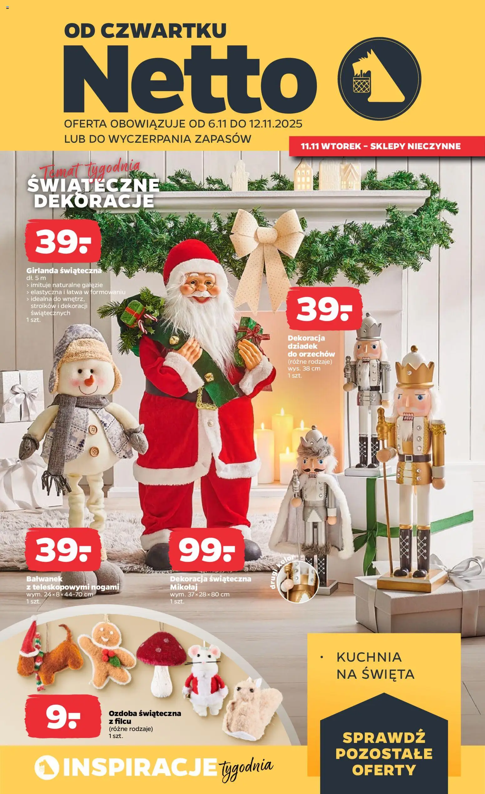 Pogląd gazetki "Gazetka Non Food" ze sklepu Netto ważnej od 06.11.2025