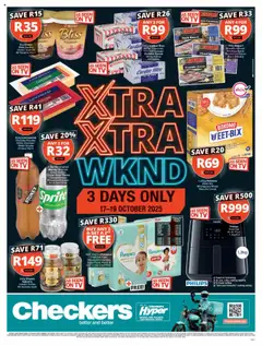 Preview of Checkers flyer valid from 17/10/2025