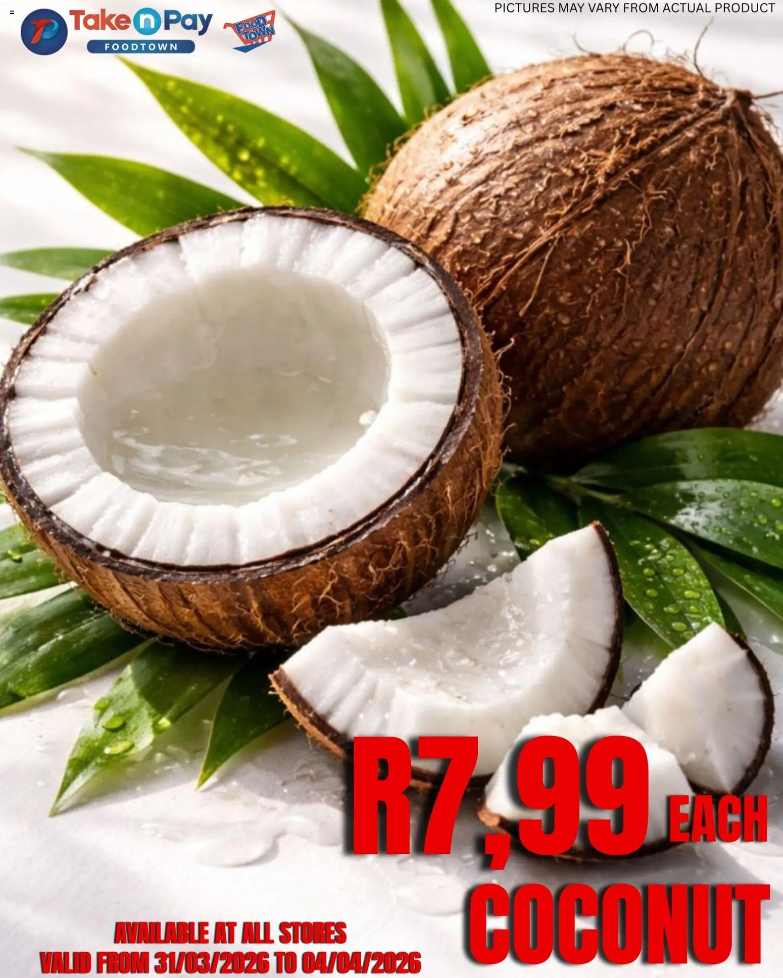 Preview of Take n Pay flyer valid from 31/03/2026