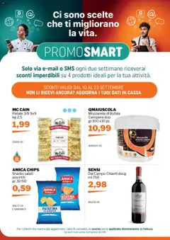 Anteprima dell'opuscolo Volantino Promo Smart dal negozio Sogegross valido da 10/09/2025