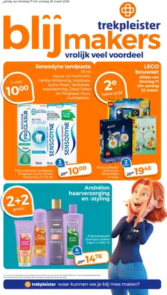 Voorbeeld van Trekpleister folder van winkel Trekpleister geldig vanaf 17-03-2026
