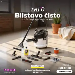 Pregled Tri O kataloga - važi od 05.10.2025