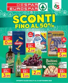 Anteprima dell'opuscolo Volantino Sardegna dal negozio Despar valido da 11/09/2025