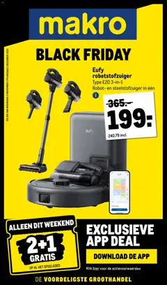 Voorbeeld van Black Friday van winkel Makro geldig vanaf 05-11-2025