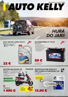 Náhľad Auto Kelly letáku platného od 03.03.2026