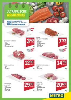 Vorschau der Angebote: Metro Metro angebote Angebote Wochenhits gültig ab 19.04.2026