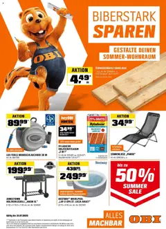 Vorschau von dem Prospekt des Geschäftes Obi, gültig ab dem 30.06.2025