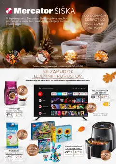 Predogled kataloga iz trgovine Mercator veljaven od 29.09.2025