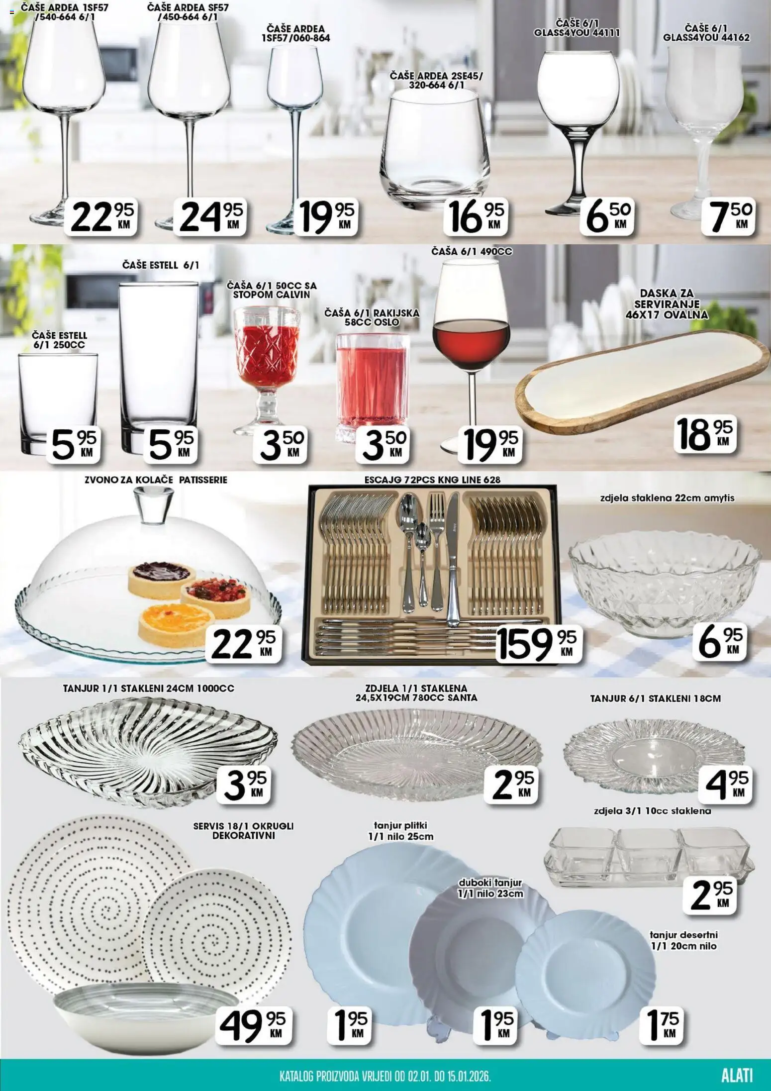 Pregled letka Katalog trgovine Prodex vrijedi od 2026.01.02