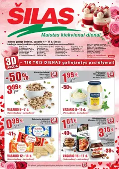 Šilas parduotuvės leidinio Leidinys galiojančio nuo 2026.02.04 peržiūra