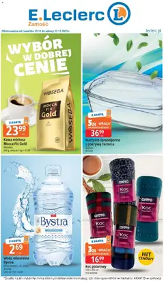 Pogląd gazetki "Zamość" ze sklepu E.Leclerc ważnej od 13.11.2025
