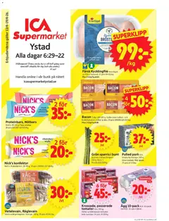 Förhandsgranska reklamblad Ystad från butik ICA Supermarket gäller från 13/04/2026
