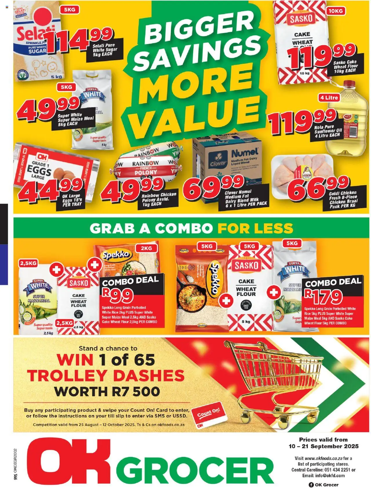 OK Foods Northern Cape - OK Grocer from 10/09 - 21/09/2025 > Promotions