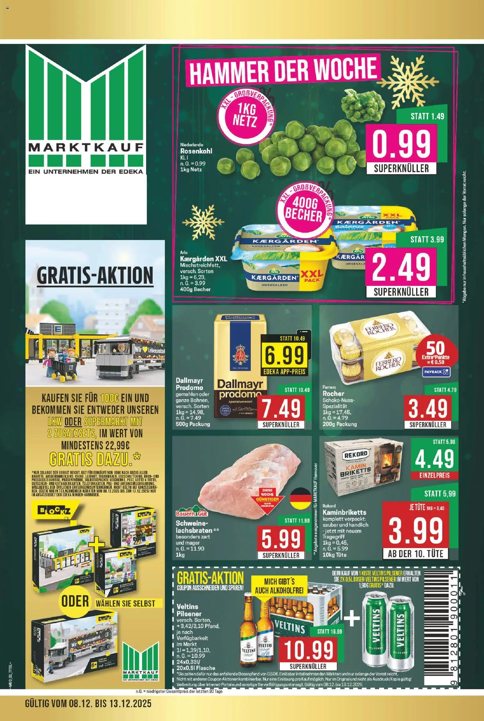 Vorschau von dem Prospekt des Geschäftes Marktkauf, gültig ab dem 08.12.2025