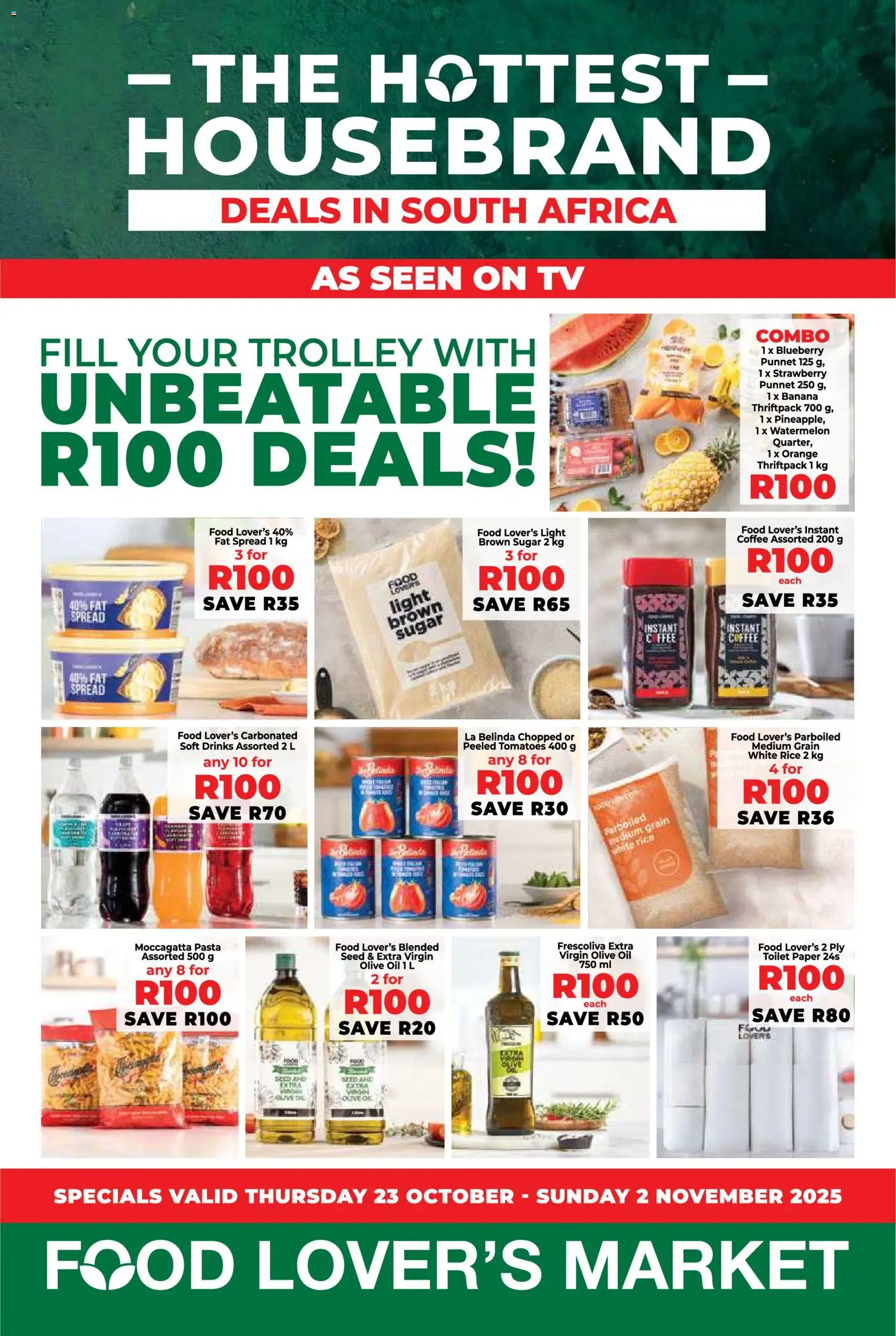 Food Lover's Market Western Cape - House Brand from 23/10 - 02/11/2025 > Promotions