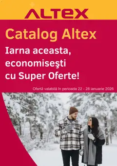 Previzualizarea de cataloage: Altex Catalog nou valabil de la 22.01.2026