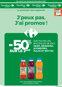 Prévisualisation de Le book de vos sorties du magasin Carrefour City formulaire valide 07/10/2025