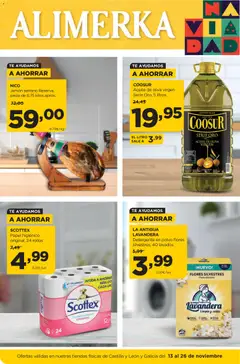 Vista previa del folleto de la tienda Alimerka válido desde el 13/11/2025 