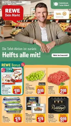 Vorschau von dem Prospekt des Geschäftes Rewe, gültig ab dem 07.09.2025