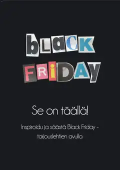 Kaupan Löytötex Black Friday esikatselu, voimassa 18/11/2025