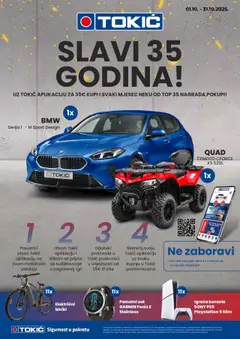 Pregled letka Katalog trgovine Tokić vrijedi od 01.10.2025 | Stranica: 2