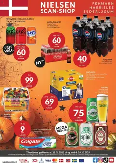 Eksempel på tilbudsavis Tilbudsavis fra butik Nielsen Discount gyldig fra 25/09/2025