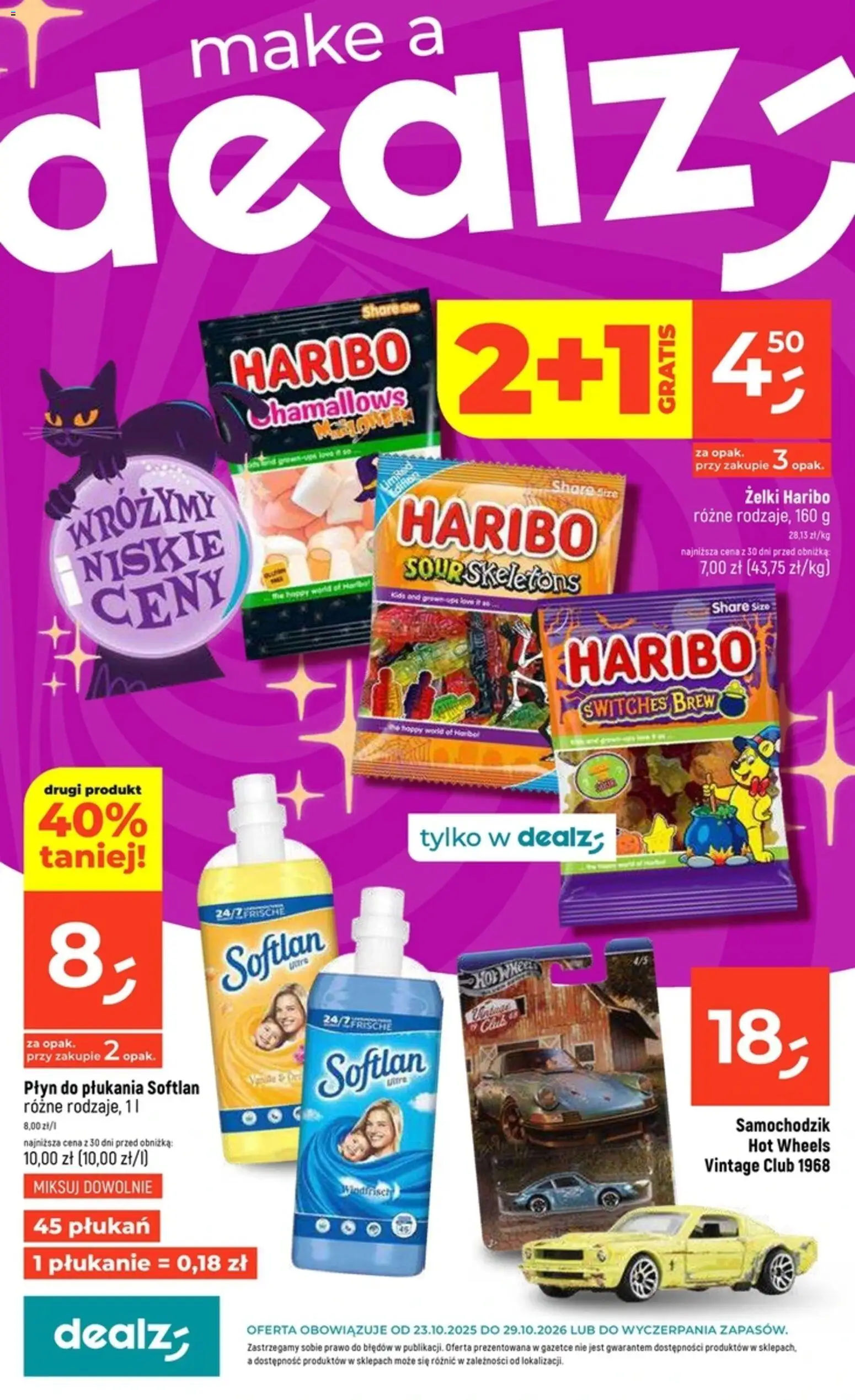 Dealz Gazetka od 23.10.2025 - Nowa Gazetka - Numer strony 1