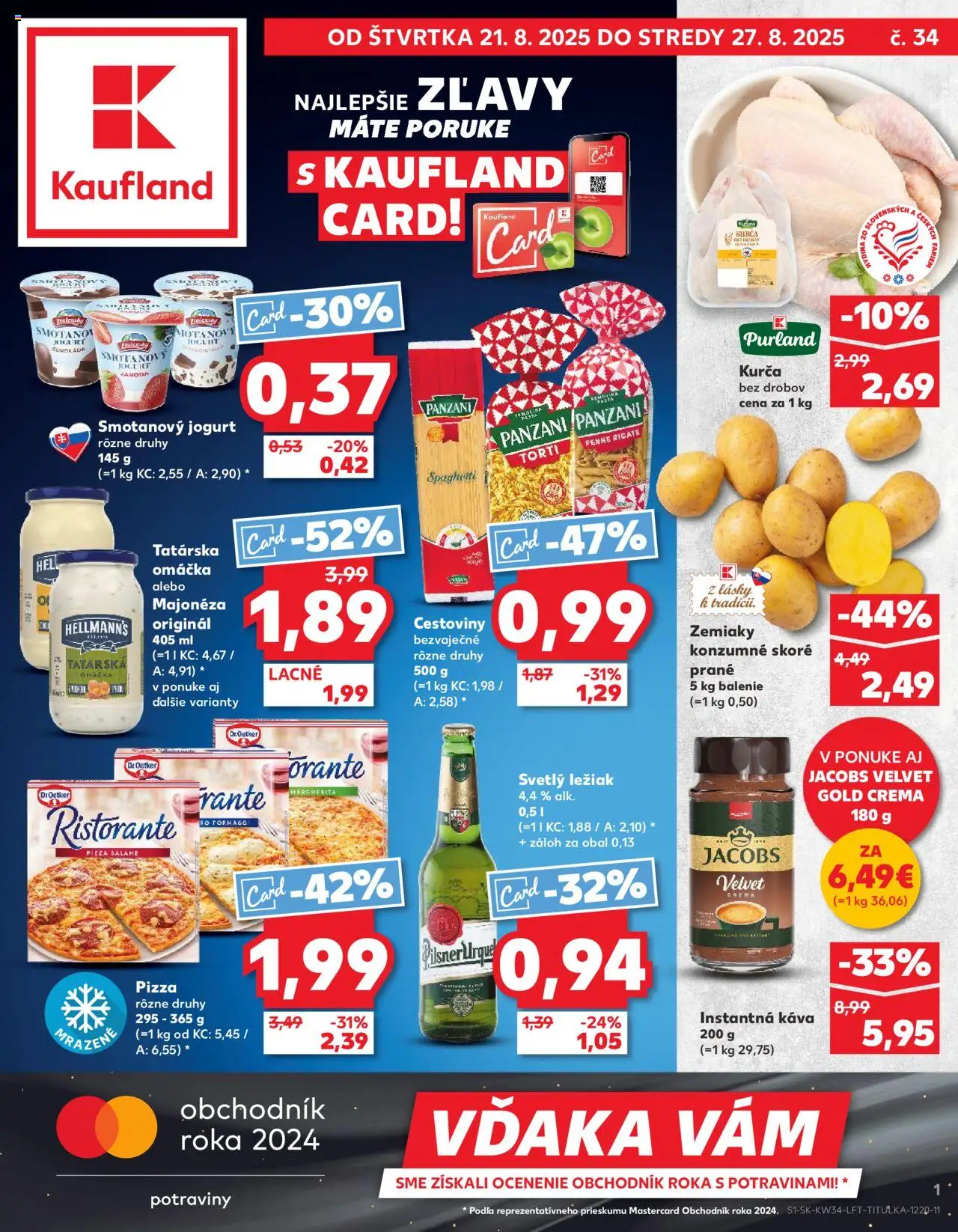 Kaufland leták od 21.08.2025 - Bratislava-Petržalka