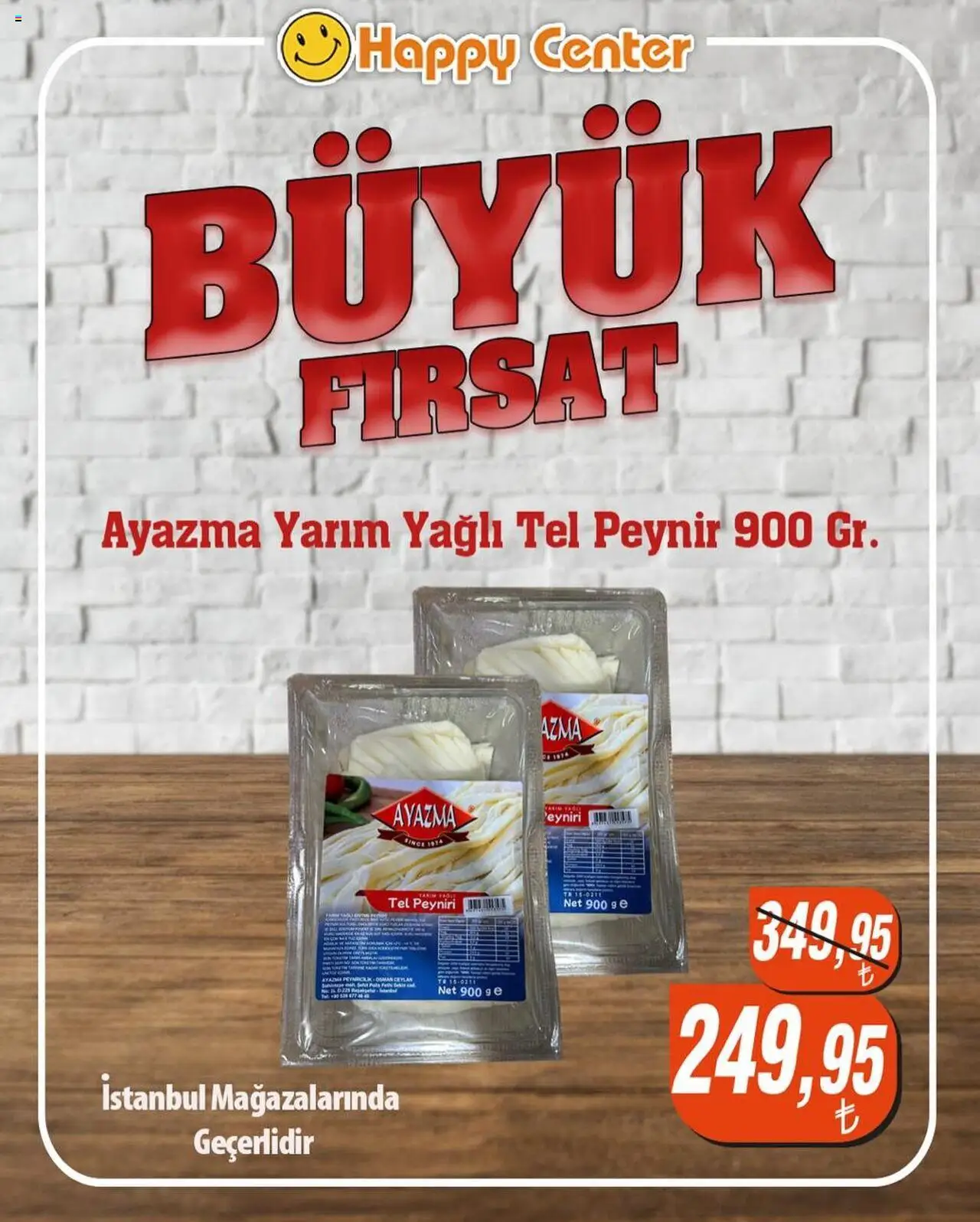 Happy Center Katalog 21 Ağustos 2025 - Broşür, Indirim - Sayfa numarası 1