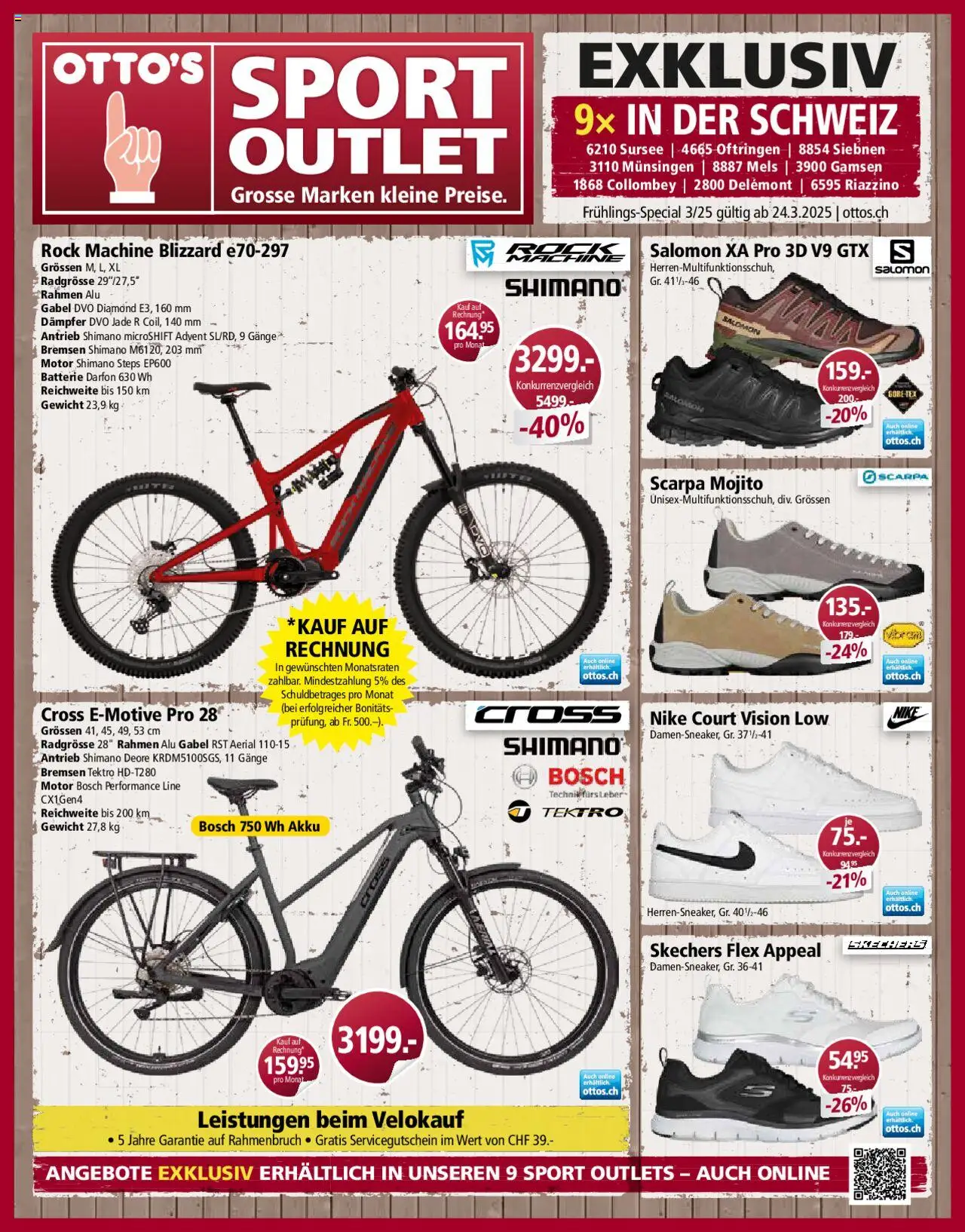 Vorschau des Merkblatts Aktionen Bike vom Shop Otto's gültig von 24.03.2025 bis 