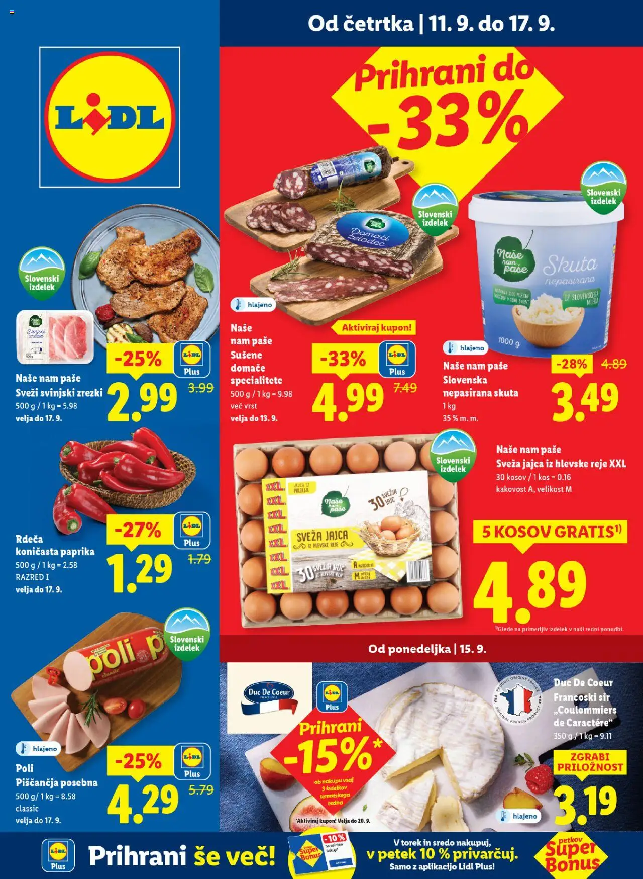 Lidl Katalog od 11.09.2025 - aktualna ponudba - stran 1